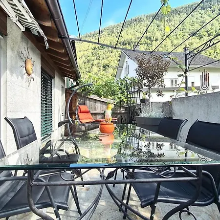 Chez Pewee, Beau Duplex En Ville, Parc Prive * Martigny